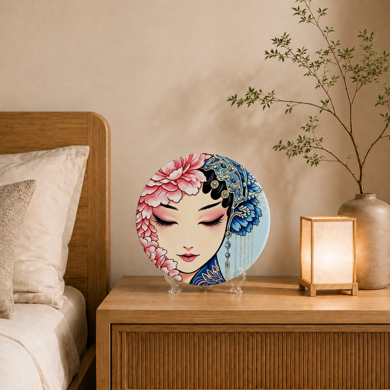 Create a Peaceful Bedside Sanctuary with Handcrafted Porcelain Art