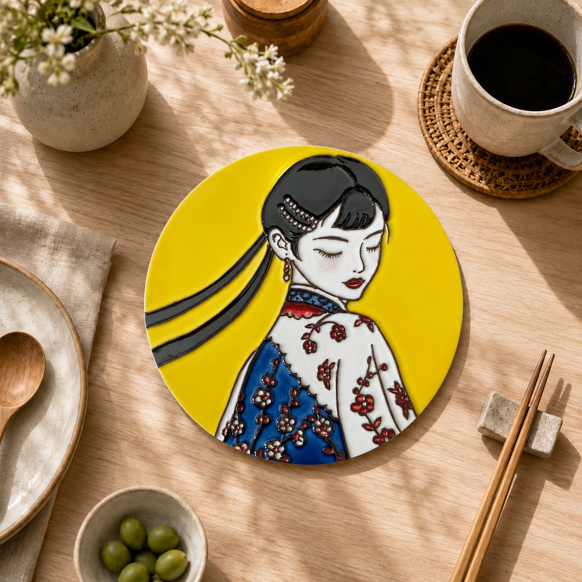 Art Beyond the Frame: 5 Creative Ways to Style Ceramic Art Tiles in Modern Interiors